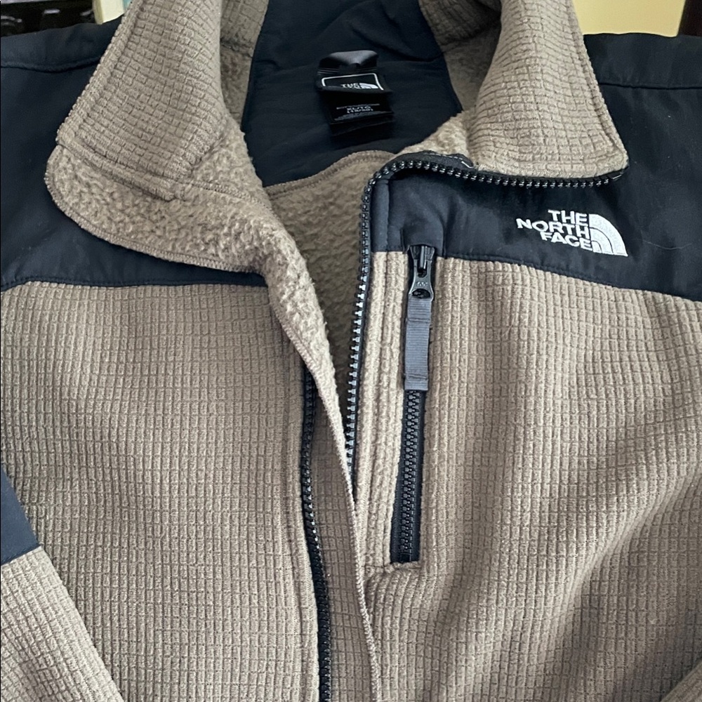 The North Face Men's Taupe and Black Performance Jacket
